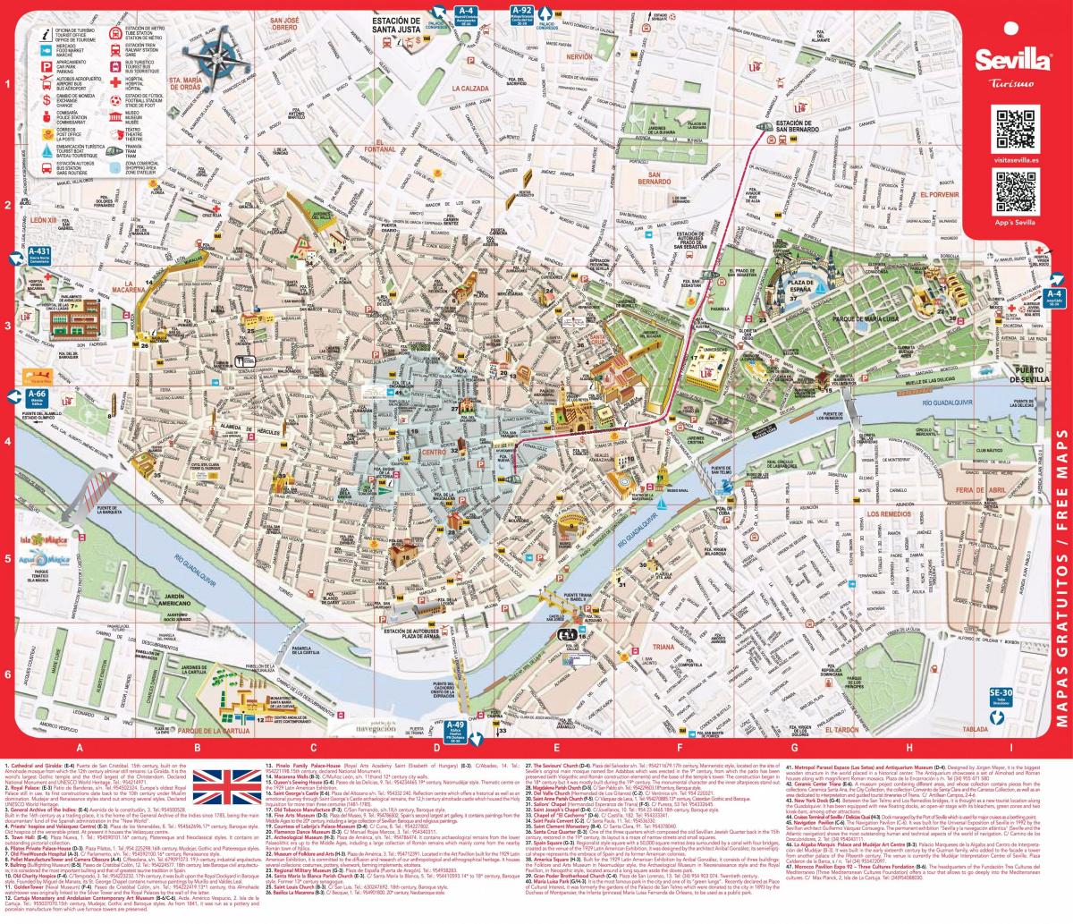 Sevilla mapa